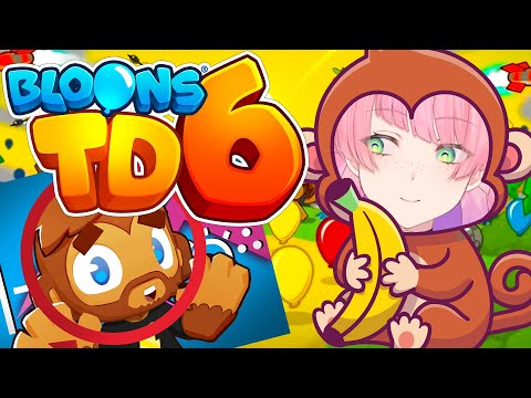 I'm secretly a professional Bloons TD 6 players | Mr. Beast is in this?【V4Mirai | Abi Kadabura】