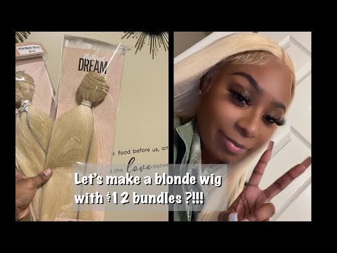 Dream hair |  $12 bundles???  #blondehair #dreamhair #explore #quickweave #organique