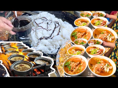 So Mouth-watering!! Collection of delicious and popular street food in Vietnam//You must try it now!