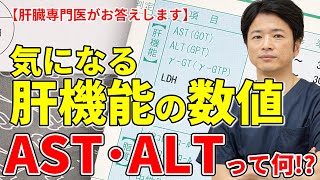 健康診断で気になる肝機能！　AST・ALTはこれだけ覚えとけ！！教えて秋山先生 No67