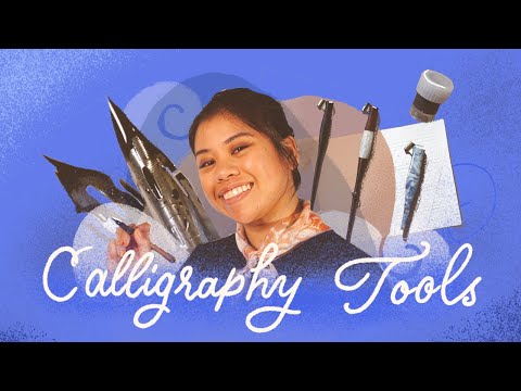 A beginner's guide to calligraphy tools