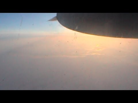 Flight over the ice pack of Kara - Geographic North Pole 2002 expedition