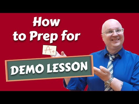 10 Tips on How to Prepare for a Demo Lesson  | Teacher Val