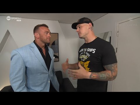 Nick Aldis meets Baron Corbin - Smackdown 6/14/2024