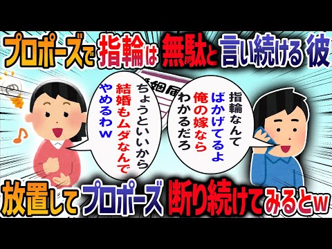 彼が3万の婚約指輪を高すぎると言ってきた→彼「結婚指輪のために取っておきたい」と言うので予算を聞くとあり得ない金額で実家に帰った結果・・・【他1本】【2ch修羅場スレ】