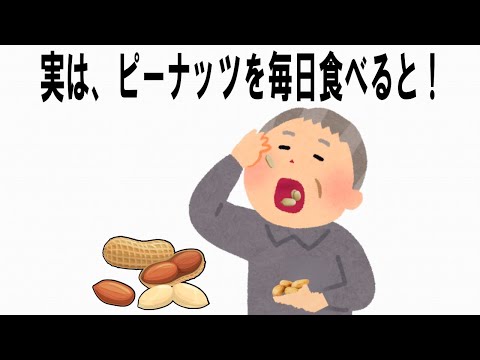 【絶対誰にも言えないお一人様雑学】137　#ピーナッツの雑学