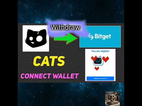 CATS WITHDRAWAL TO BITGET EXCHANGE #play2earngame #airdrop #bitgetexchange