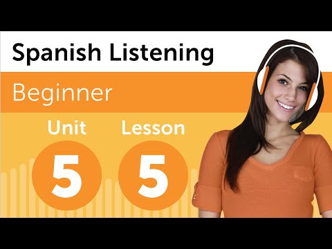 Learn Spanish | Listening Practice - Talking About Today's Schedule in Spanish