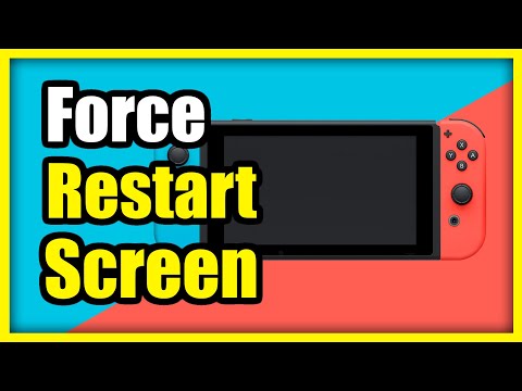 How to Fix Frozen or Black Screen on Nintendo Switch (Force Restart)