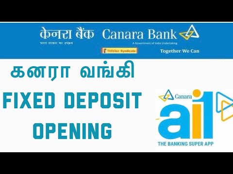 How to open fixed deposit online - Canara Bank ai1 app #tech_kurippugal #canara_bank