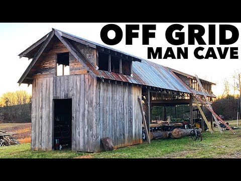 $2,000 HOUSE - ROOF DECKING AND TIN-  MAN CAVE BUILD - Ep. 18