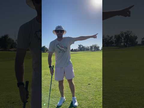 Stop topping the ball with this drill to manage your lowpoint #golf #golfswing #golftips #simple