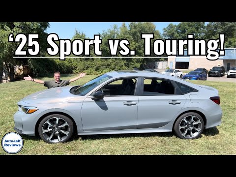 2025 Civic Hybrid Touring vs Sport: What You Get for $3000 Difference!