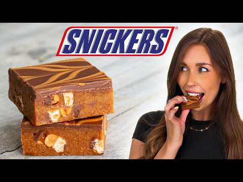 How To Make A Delicious 6-Ingredient Snickers Slice (SO EASY)