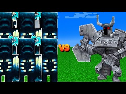 HOW MANY WARDENS ARE NEEDED TO DEFEAT 1x FERROUS? - EPIC MINECRAFT BATTLE