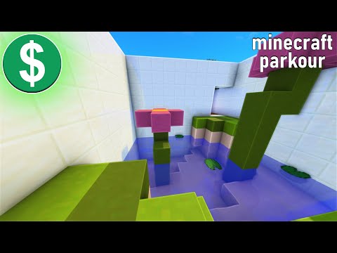 Minecraft Parkour Gameplay (No Copyright)