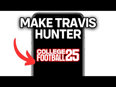 HOW TO MAKE TRAVIS HUNTER IN COLLEGE FOOTBALL 25 2025! (FULL GUIDE)