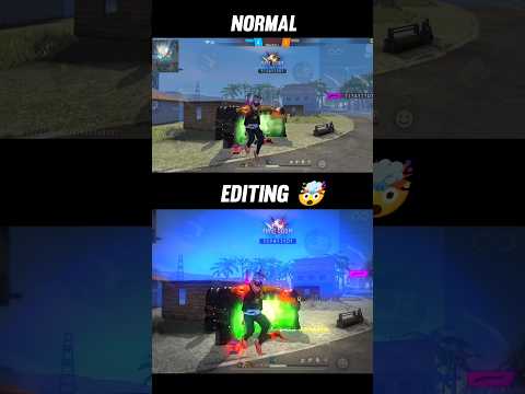 Normal + Editing 🌀 ( FREE FIRE SHORT EDIT)