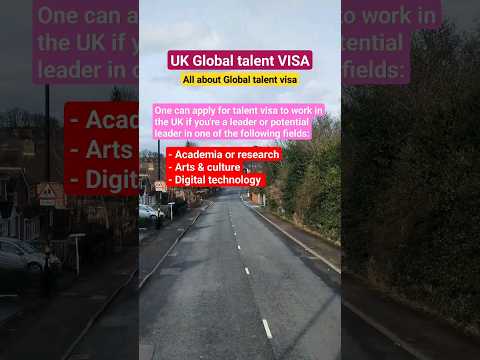 UK Global talent visa| Cost | Eligibility| process| documents| timeline| endorsement| Awards #ukvisa