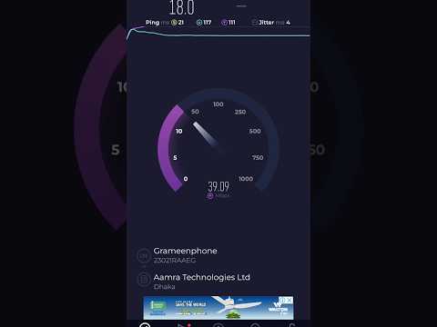 Grameenphone 4G Broadband internet bdix speed test