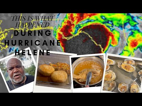 I DID THIS DURING HURRICANE HELENE#fypyoutube #fish #oysters #food #foodie #explorepage yß∂