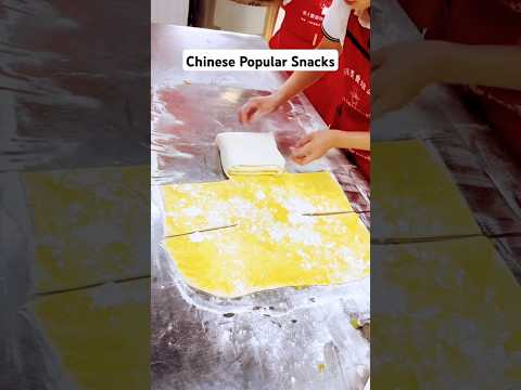 Mouthwatering Chinese Snack You Can Try! #streetfoodlover