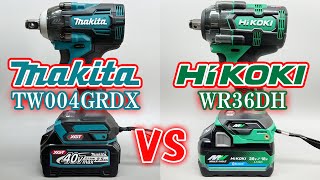 【プロも選ぶ工具】何が違う？インパクトレンチ マキタ 40Vmax VS ハイコーキ 36V タイヤ交換インパクト！