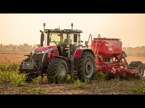 Massey Ferguson 8S.305 + Horsh Avatar 4.16.SD | @TheItalianFarmer