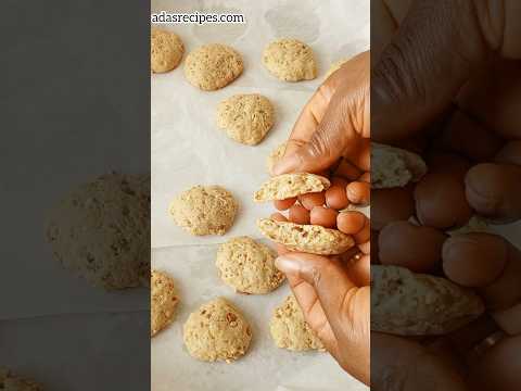 If you have Groundnut make this peanut Cookies