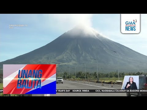 PHIVOLCS, nagbabala sa posibilidad ng lahar flow mula sa Bulkang Mayon dahil sa... | Unang Hirit