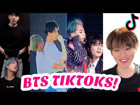 lSUBl KOREAN REACT TO BTS TIKTOK COMPILATION!