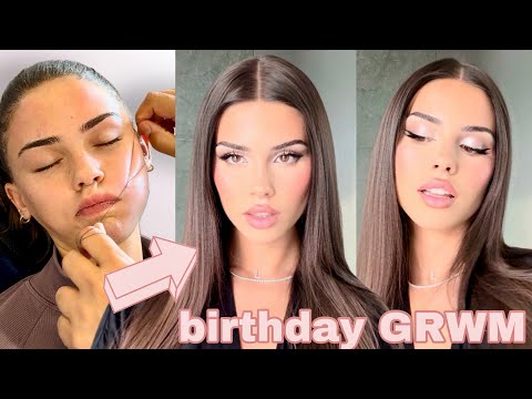 glow up & GRWM for my birthday