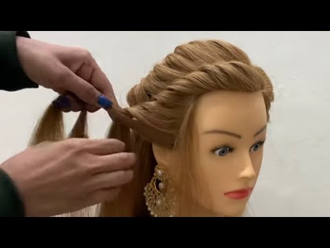 3 Easy Hairstyles for New year Eve | Party Hairstyle | Hair style Girl