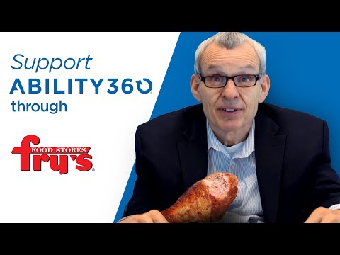 Support Ability360 when you use your Fry's V.I.P. Card