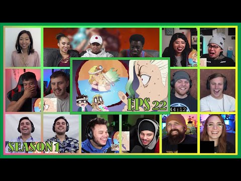 Dr. Stone Season 1 Episode 22 Reaction Mashup