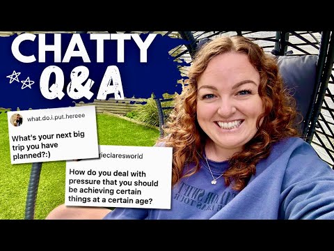 CHATTY Q&A 🥰 exciting trip announcement! ✈️ motivation, dealing with pressure & fave theatre shows 🎭