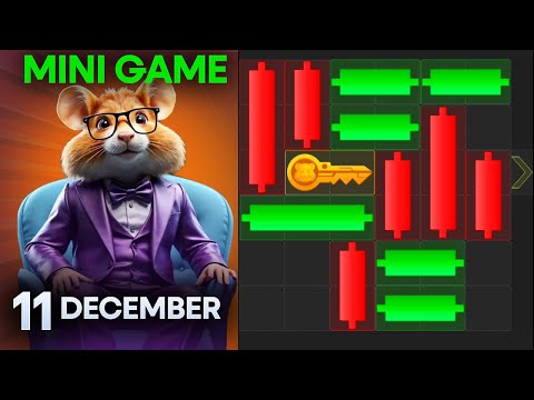 11 December Mini Game Puzzle Hamster Kombat Today | #puzzlegame Solved #hamsterkombat #minigame