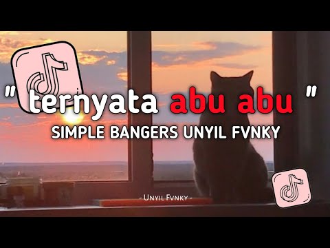 DJ TERNYATA ABU ABU KAU SUKA TIPU TIPU VERSI SIMPLE BANGERS UNYIL FVNKY TERBARU 2024 VIRAL TIKTOK