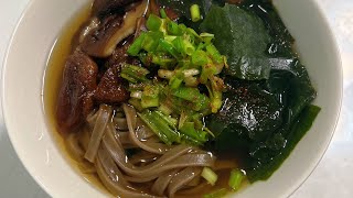 清清爽爽的日式荞麦面 Japanese Soba Noodles