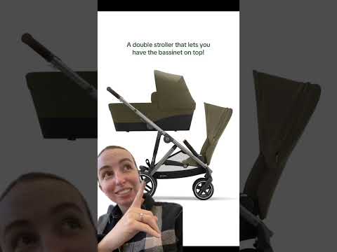 The Cybex Gazelle does it ALL! #shortvideo #short #shorts #babyproducts #cybex #strollers