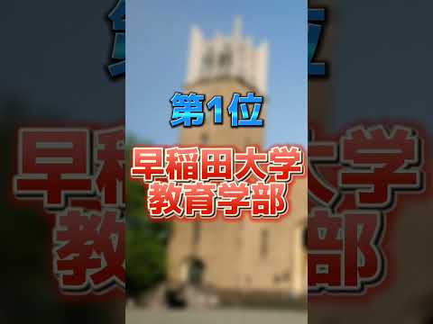 【有名私立】年間学費が安い大学TOP3文系編