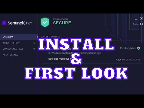 Sentinel One install and first look