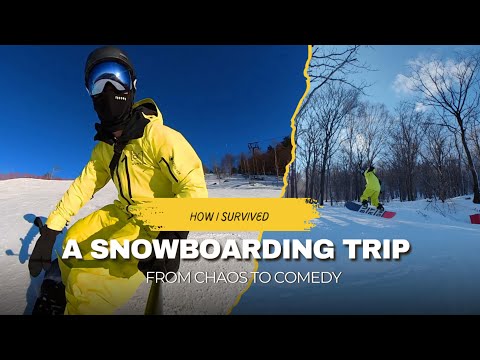 How I Survived a Snowboarding Trip From Chaos to Comedy