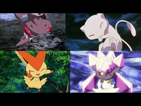 Mew,Diancie, Victini & Genesect ~AMV~ / Angel of Darkness