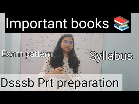 DSSSB Prt 2023 preparation | DSSSB PRT imp books and exam pattern | Nios learning series aa gyi