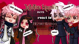 Jjk react to➯ "Nezuko" as sukuna little sis//jjkXkny||•Rimas_ackraman•|new gacha