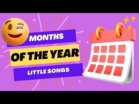 Months of the Year Song | The months of the year in English