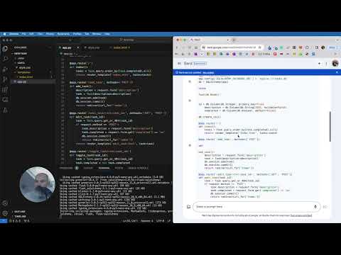 Create a Python Web App with AI - Bard