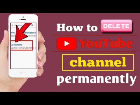 How To Delete YouTube Channel Permanent Youtube channel delete mobile #youtubechannel  #youtube