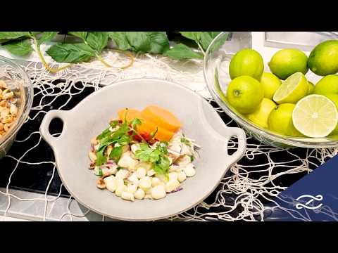 Video recipe | Classic ceviche by Zafiro Hotels